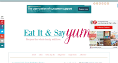 Desktop Screenshot of eatitandsayyum.com